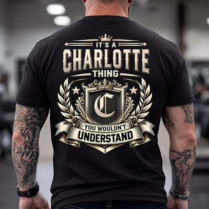 CHARLOTTE HH-F006 Thing Personalized Name T Shirt – You Wouldn’t Understand