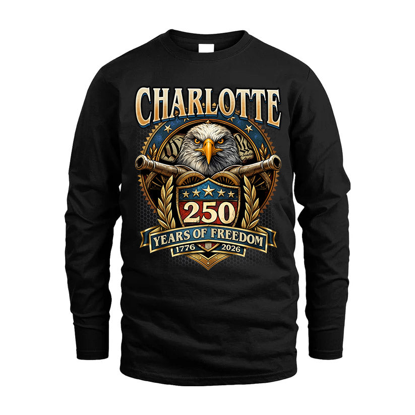 CHARLOTTE HH88-K250-104...250 Years Of Freedom 1776-2026
