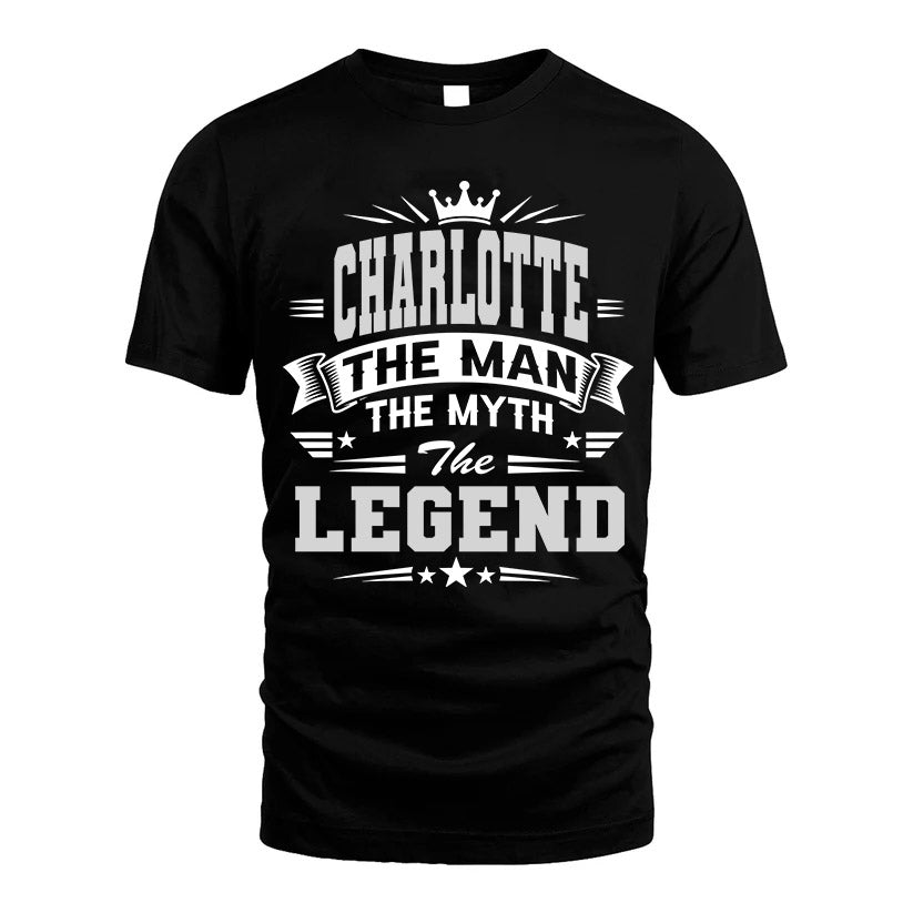 CHARLOTTE HH F004 The Man The Myth The Legend Personalized Shirt – Gift for Men