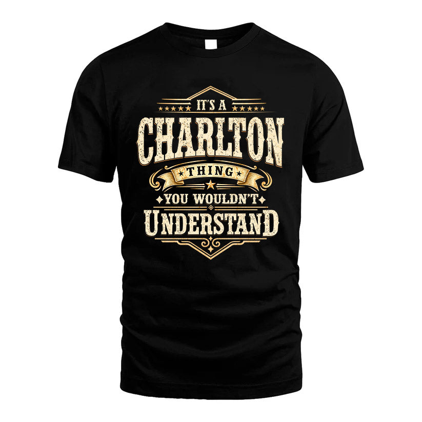 CHARLTON HH-F009–Personalized Name Quote Apparel “It’s an NAME Thing You Wouldn’t Understand”