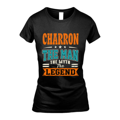 CHARRON HH F007 The Man The Myth The Legend Personalized Shirt – Gift for Men