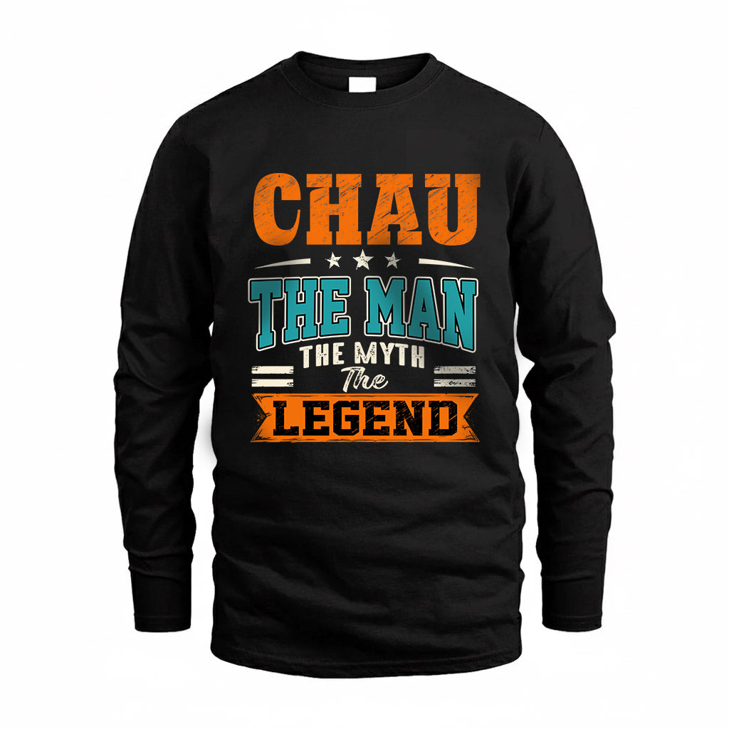 CHAU HH F007 The Man The Myth The Legend Personalized Shirt – Gift for Men