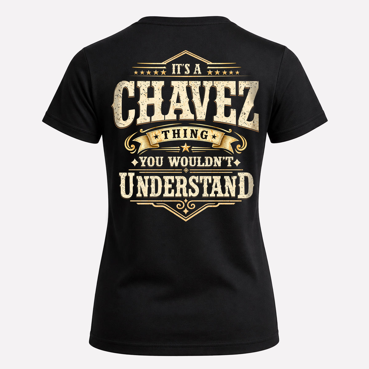 CHAVEZ HH-F003–Personalized Name Quote Apparel “It’s an NAME Thing You Wouldn’t Understand”