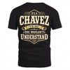 CHAVEZ HH-F003–Personalized Name Quote Apparel “It’s an NAME Thing You Wouldn’t Understand”