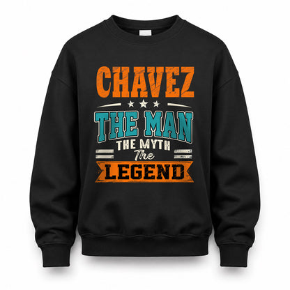 CHAVEZ HH F007 The Man The Myth The Legend Personalized Shirt – Gift for Men