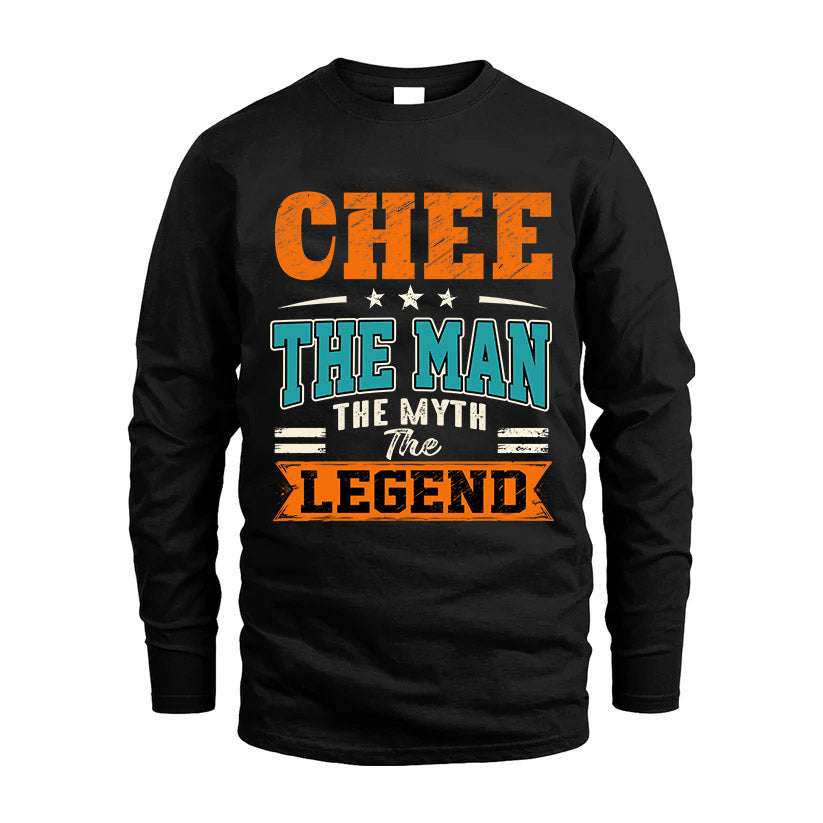 CHEE HH F007 The Man The Myth The Legend Personalized Shirt – Gift for Men