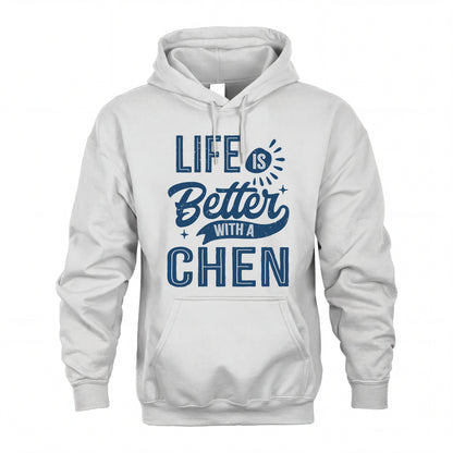 CHEN HH88-K2–Personalized Name Quote T-Shirt Life Is Better With Unisex Gift