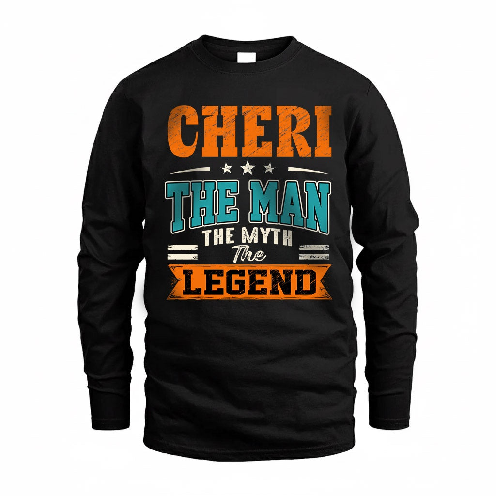 CHERI HH F007 The Man The Myth The Legend Personalized Shirt – Gift for Men