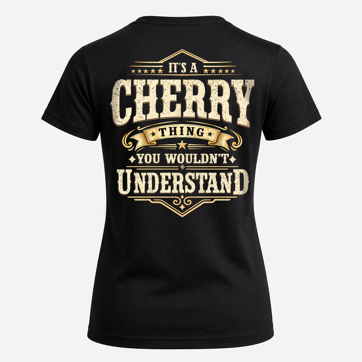 CHERRY HH-F003–Personalized Name Quote Apparel “It’s an NAME Thing You Wouldn’t Understand”