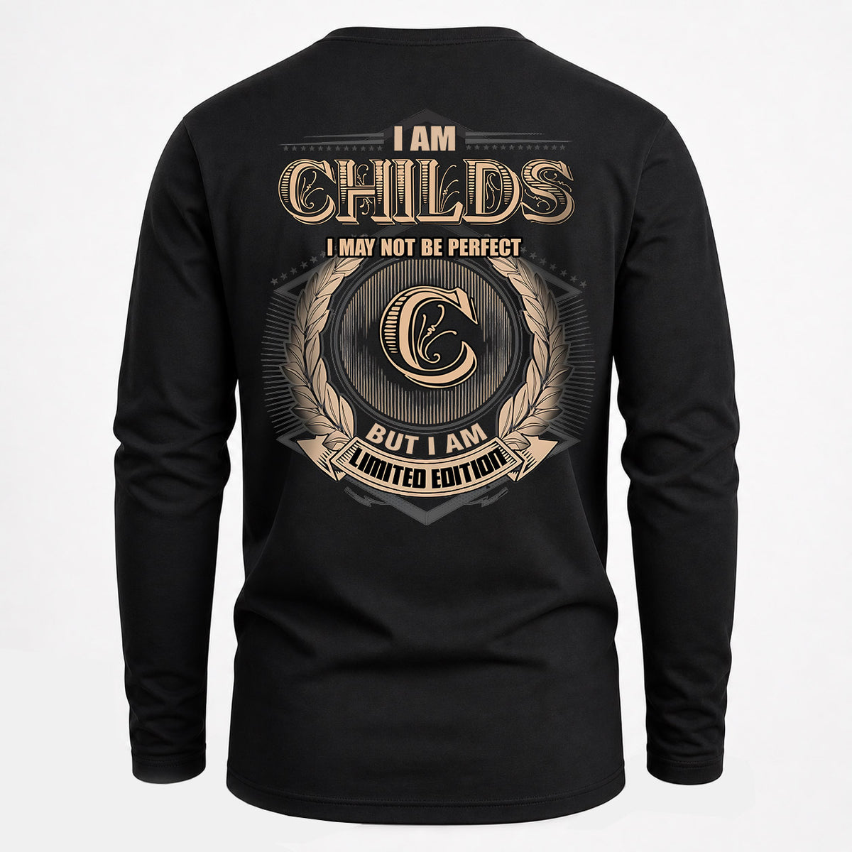 CHILDS 2K-101–Personalized Name Quote Apparel “I Am NAME May Not Be Perfect But I Am Limited Edition”