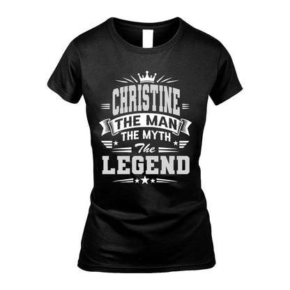 CHRISTINE HH F004 The Man The Myth The Legend Personalized Shirt – Gift for Men
