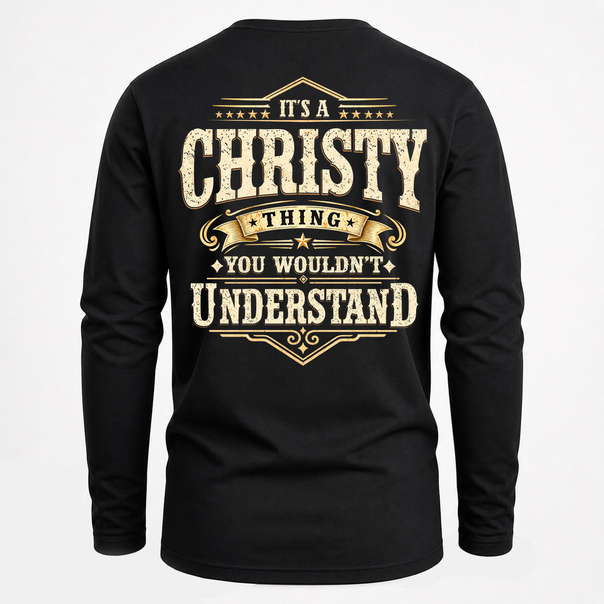 CHRISTY HH-F003–Personalized Name Quote Apparel “It’s an NAME Thing You Wouldn’t Understand”