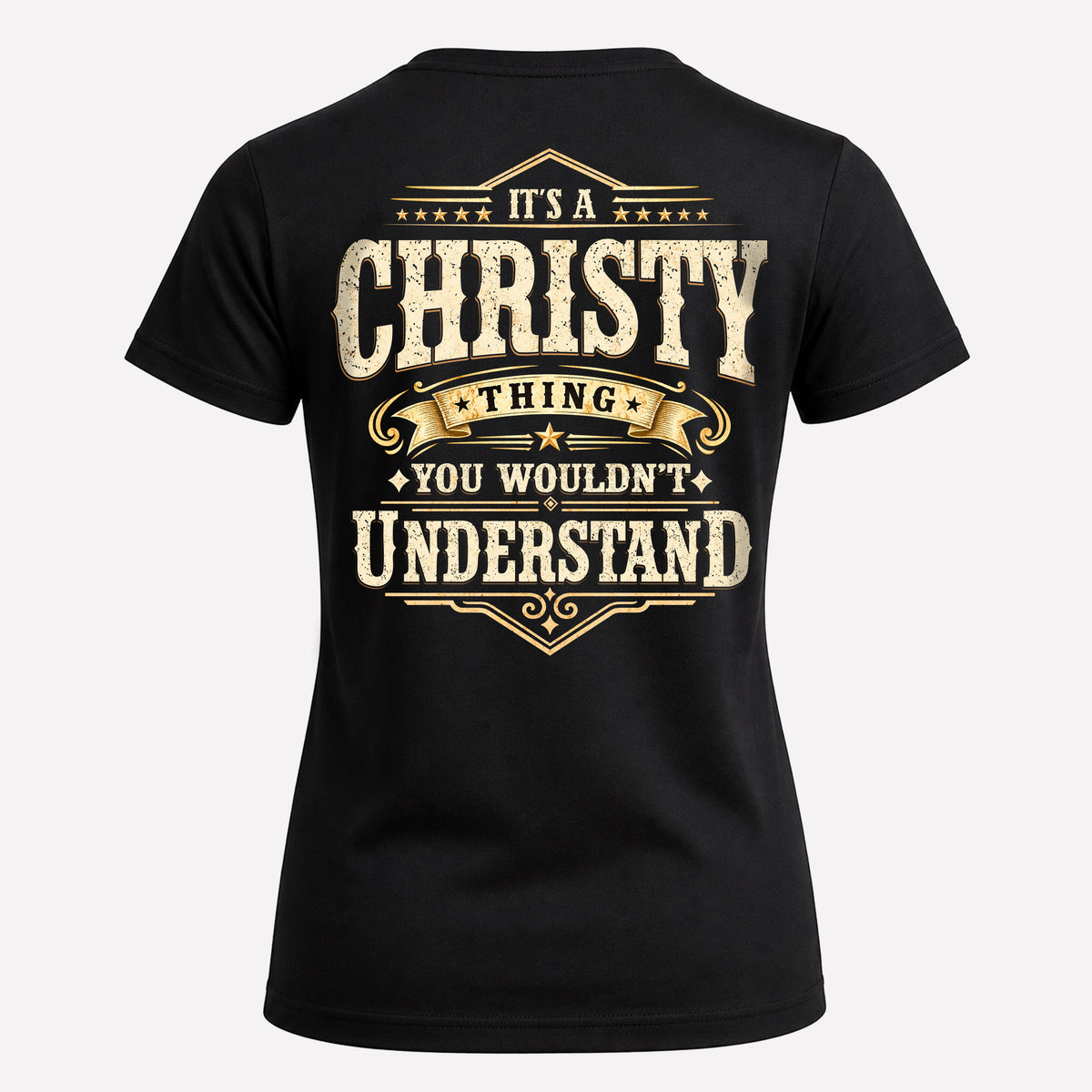 CHRISTY HH-F003–Personalized Name Quote Apparel “It’s an NAME Thing You Wouldn’t Understand”