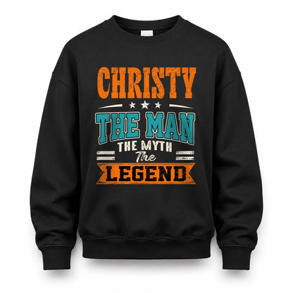 CHRISTY HH F007 The Man The Myth The Legend Personalized Shirt – Gift for Men