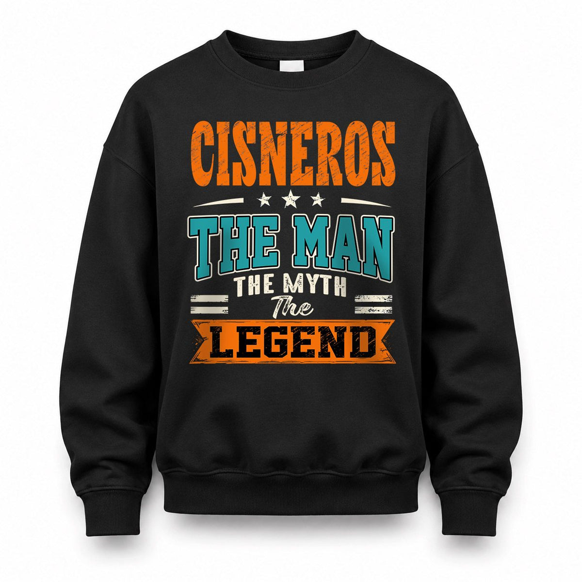 CISNEROS HH F007 The Man The Myth The Legend Personalized Shirt – Gift for Men