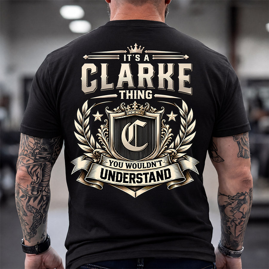 CLARKE HH-F006 Thing Personalized Name T Shirt – You Wouldn’t Understand