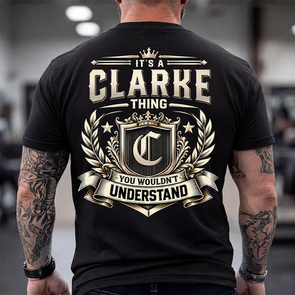 CLARKE HH-F006 Thing Personalized Name T Shirt – You Wouldn’t Understand