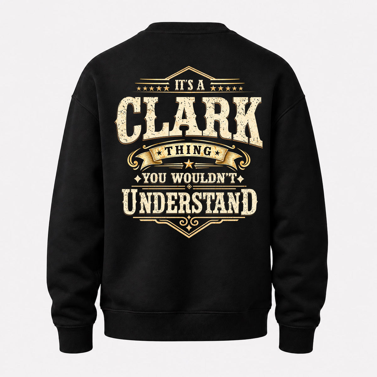 CLARK HH-F003–Personalized Name Quote Apparel “It’s an NAME Thing You Wouldn’t Understand”