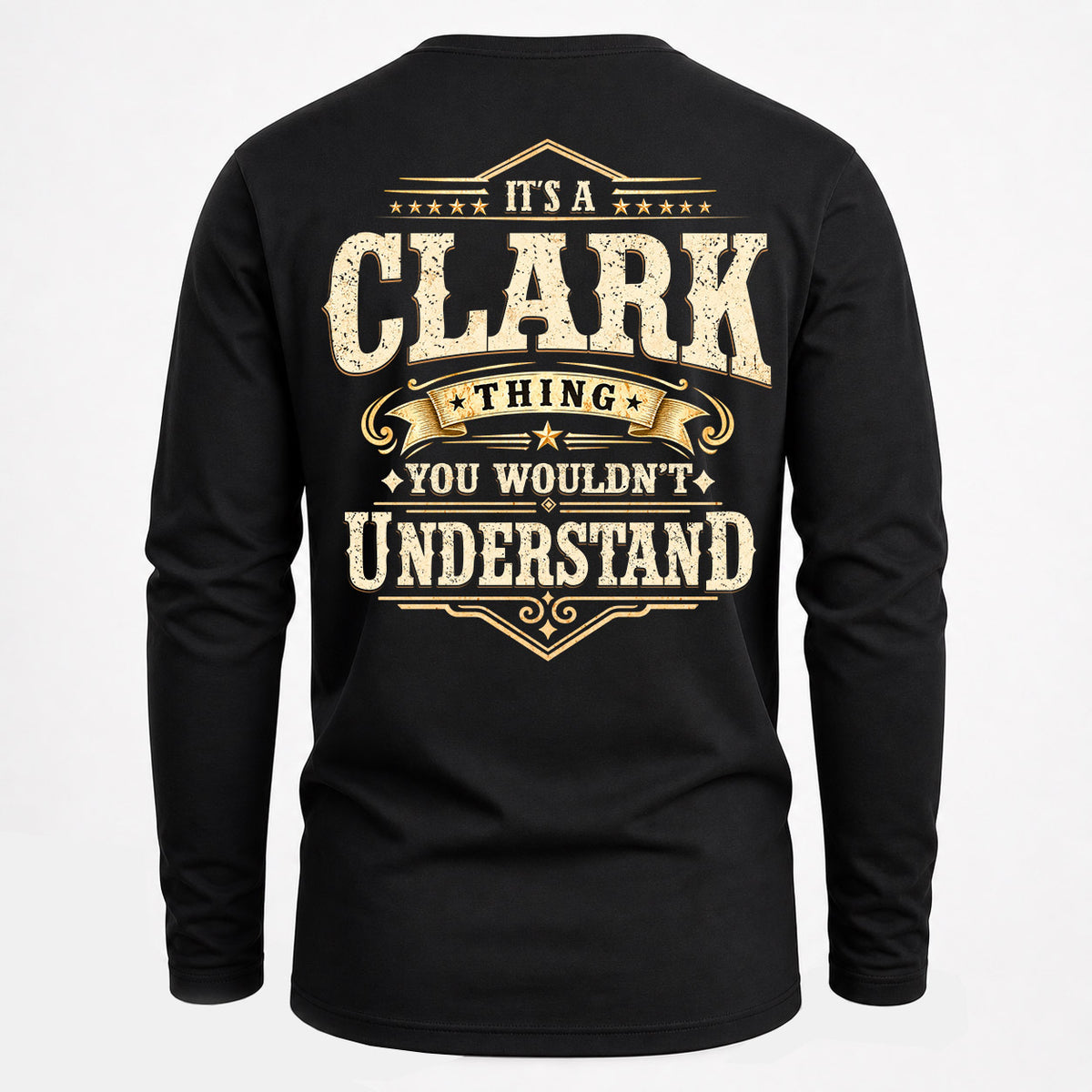 CLARK HH-F003–Personalized Name Quote Apparel “It’s an NAME Thing You Wouldn’t Understand”