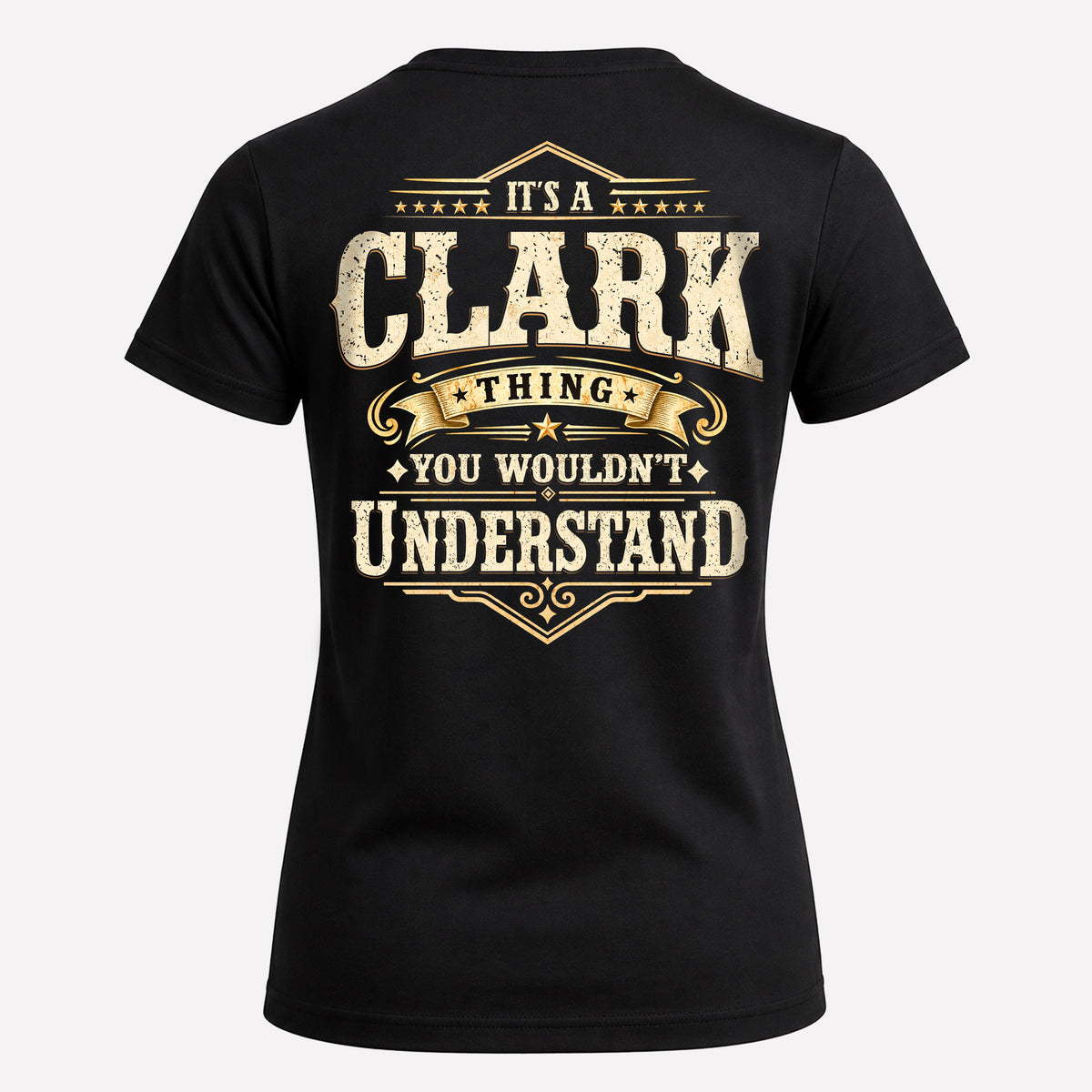 CLARK HH-F003–Personalized Name Quote Apparel “It’s an NAME Thing You Wouldn’t Understand”