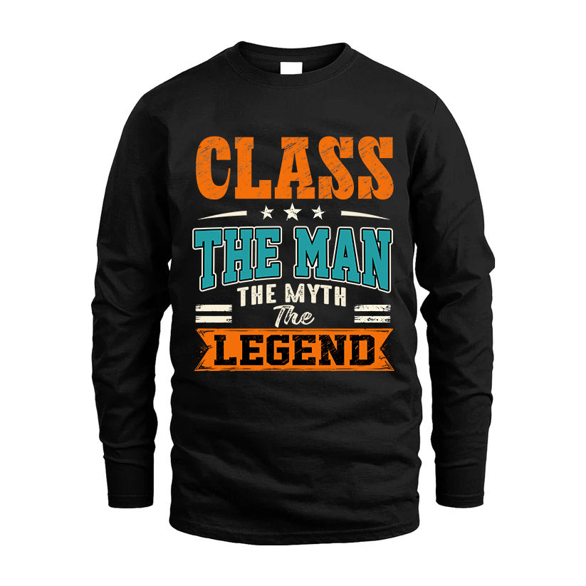 CLASS HH F007 The Man The Myth The Legend Personalized Shirt – Gift for Men