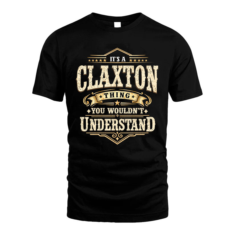 CLAXTON HH-F009–Personalized Name Quote Apparel “It’s an NAME Thing You Wouldn’t Understand”