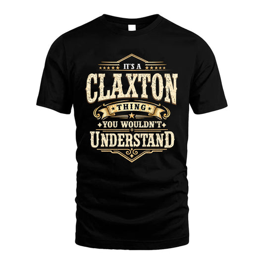CLAXTON HH-F009–Personalized Name Quote Apparel “It’s an NAME Thing You Wouldn’t Understand”