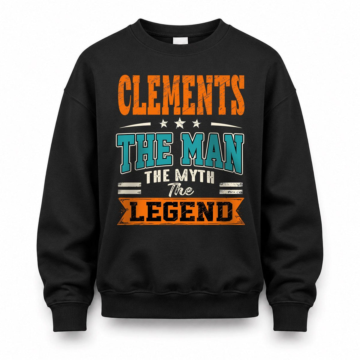 CLEMENTS HH F007 The Man The Myth The Legend Personalized Shirt – Gift for Men