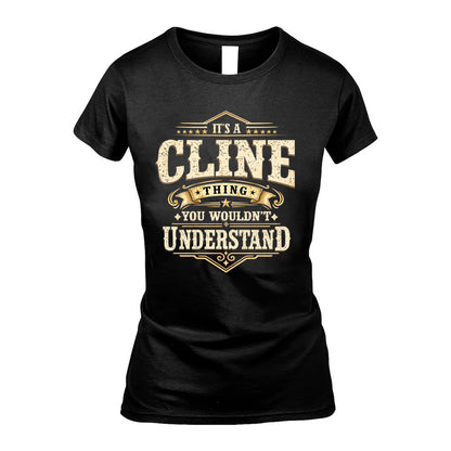 CLINE HH-F009–Personalized Name Quote Apparel “It’s an NAME Thing You Wouldn’t Understand”