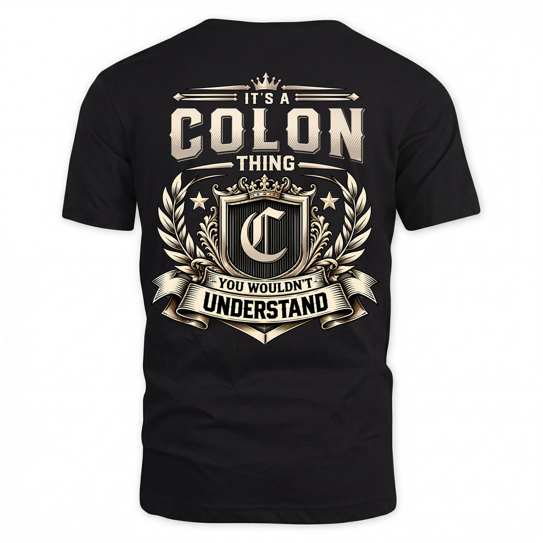 COLON HH-F006 Thing Personalized Name T Shirt – You Wouldn’t Understand