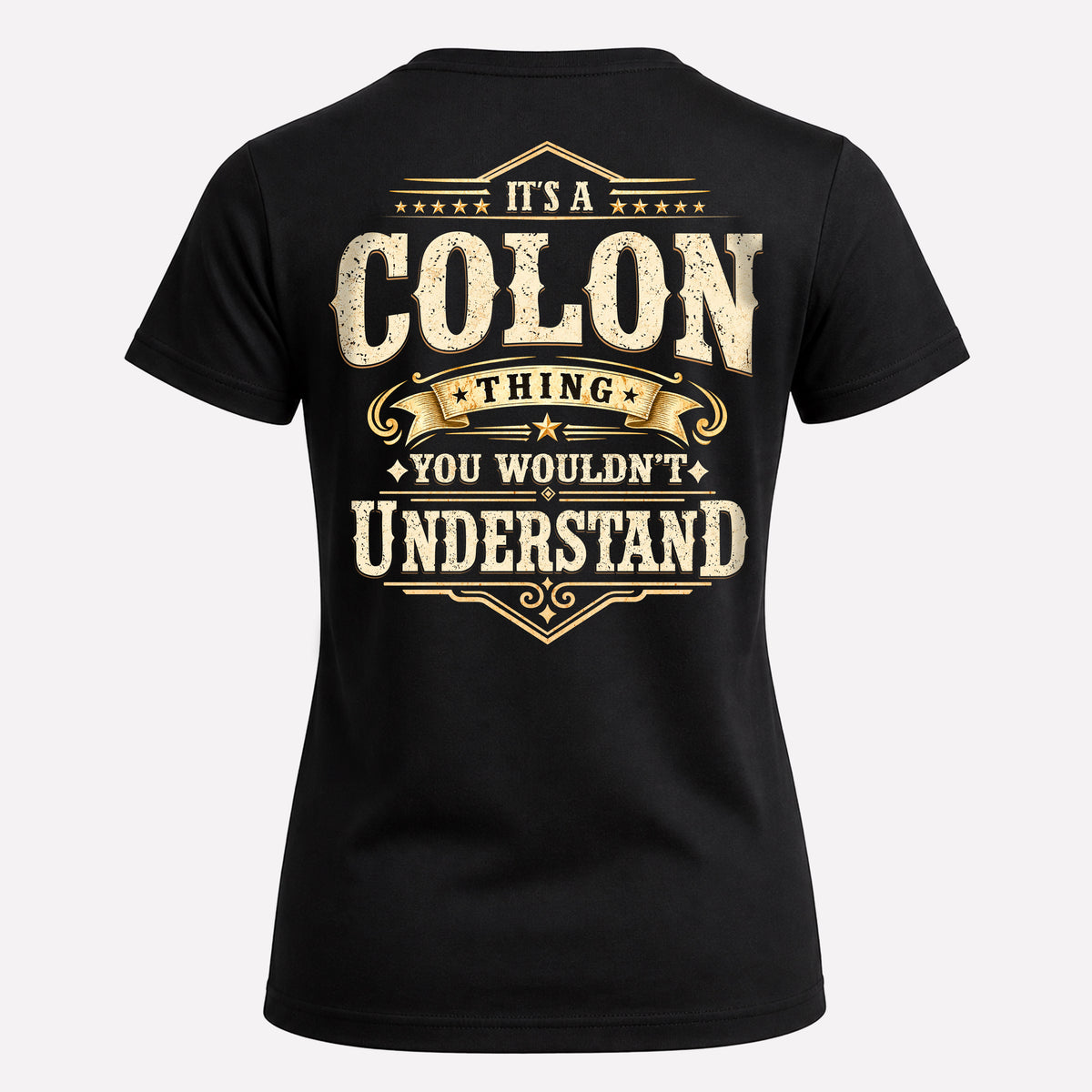 COLON HH-F003–Personalized Name Quote Apparel “It’s an NAME Thing You Wouldn’t Understand”