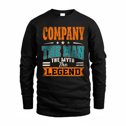 COMPANY HH F007 The Man The Myth The Legend Personalized Shirt – Gift for Men
