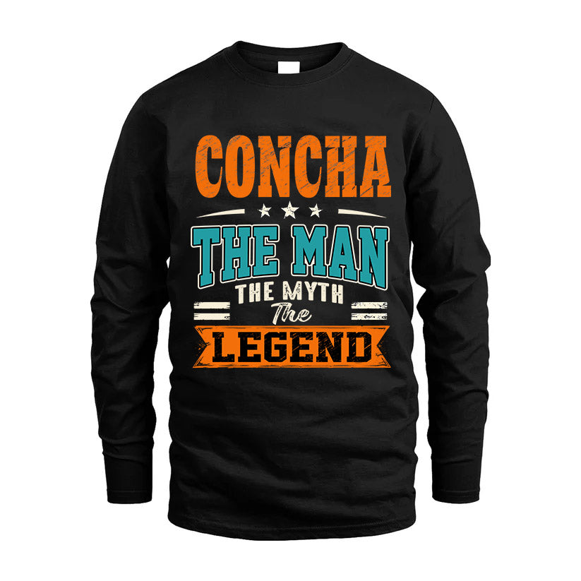 CONCHA HH F007 The Man The Myth The Legend Personalized Shirt – Gift for Men