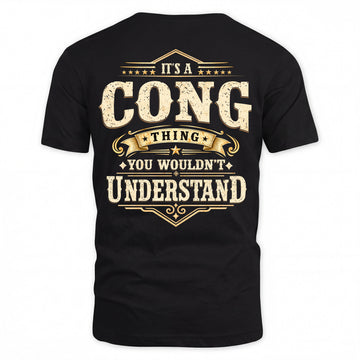 CONG HH-F003–Personalized Name Quote Apparel “It’s an NAME Thing You Wouldn’t Understand”