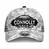 CONNOLLY TC01 HH79 Team Your Name Hat, Personalized Camo Baseball Cap, Custom Family Gift, Gift for Him Her