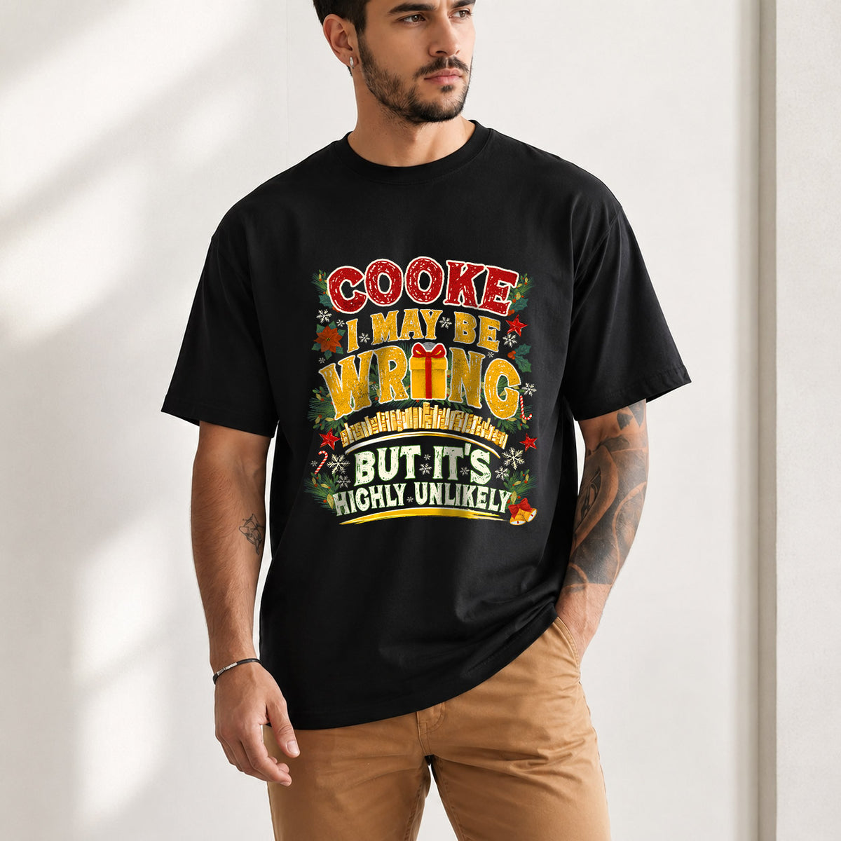 COOKE HH-F010 Personalized Name Funny Tshirt