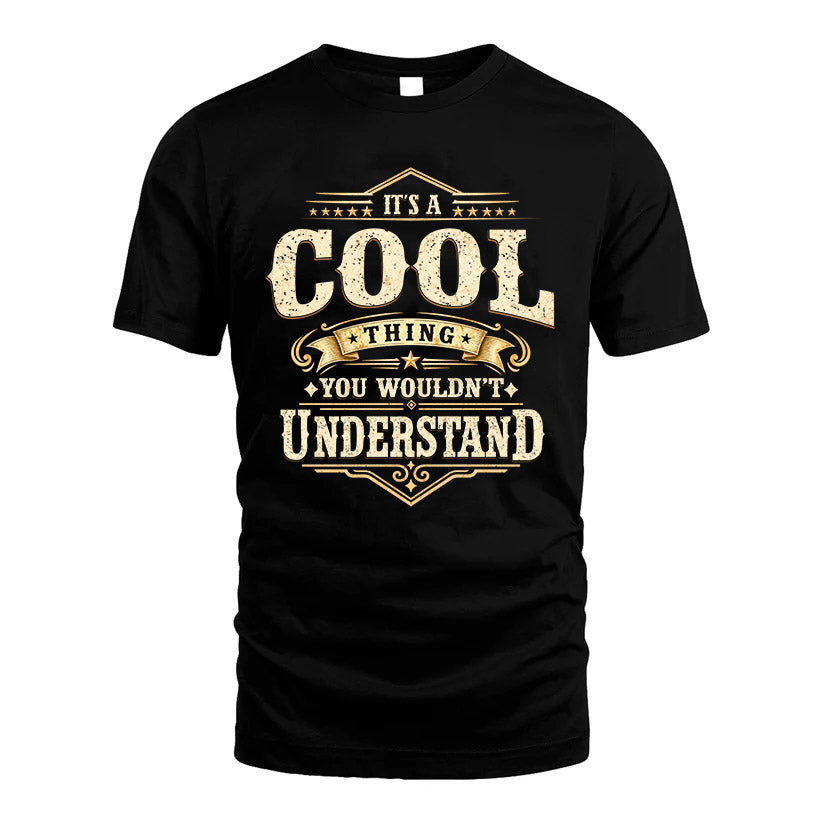 COOL HH-F009–Personalized Name Quote Apparel “It’s an NAME Thing You Wouldn’t Understand”