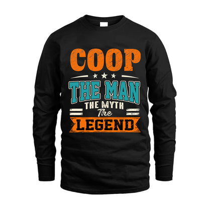 COOP HH F007 The Man The Myth The Legend Personalized Shirt – Gift for Men