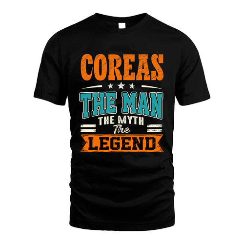 COREAS HH F007 The Man The Myth The Legend Personalized Shirt – Gift for Men