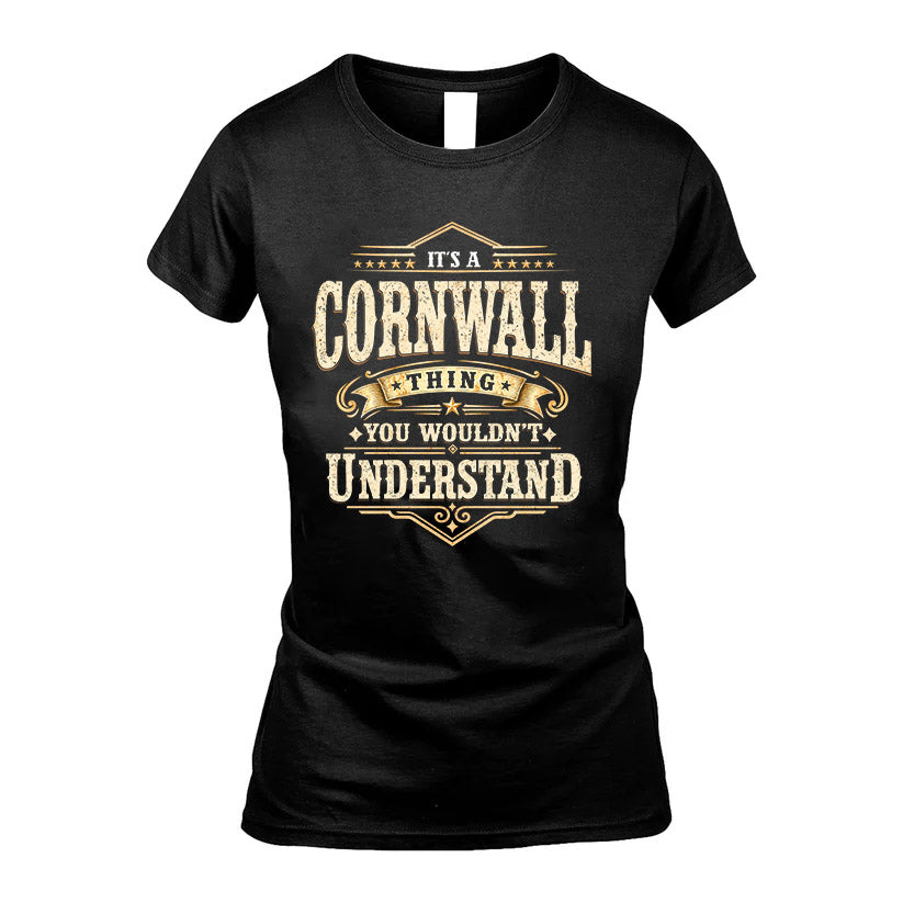 CORNWALL HH-F009–Personalized Name Quote Apparel “It’s an NAME Thing You Wouldn’t Understand”