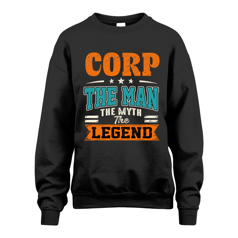 CORP HH F007 The Man The Myth The Legend Personalized Shirt – Gift for Men