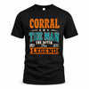 CORRAL HH F007 The Man The Myth The Legend Personalized Shirt – Gift for Men