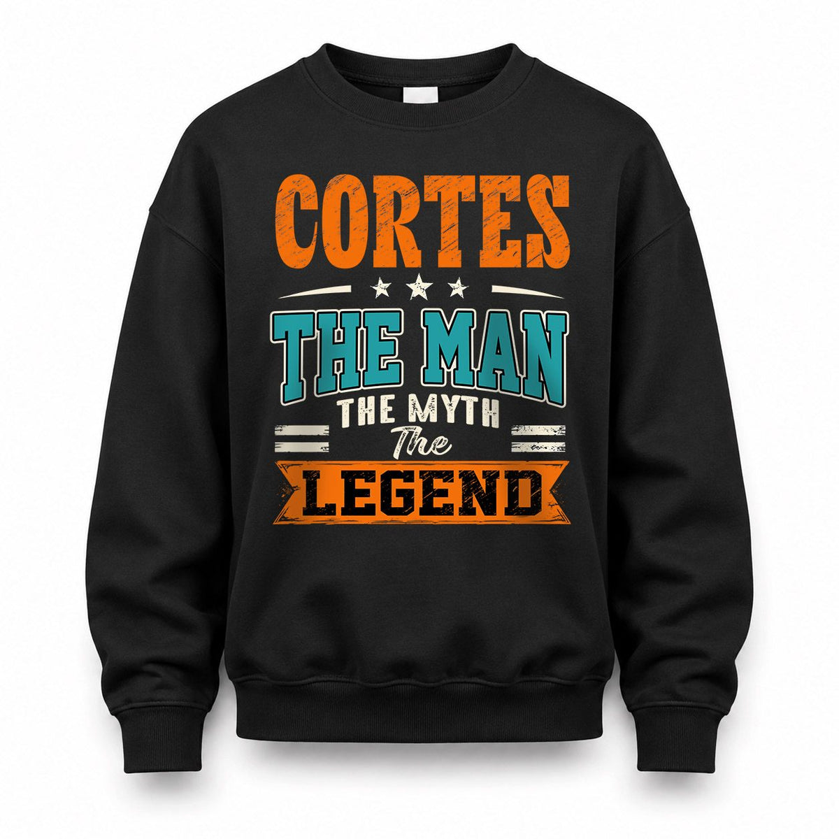 CORTES HH F007 The Man The Myth The Legend Personalized Shirt – Gift for Men