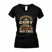 Women's V-Neck T-Shirt