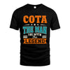 COTA HH F007 The Man The Myth The Legend Personalized Shirt – Gift for Men