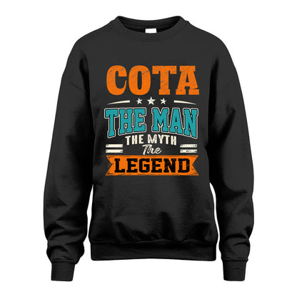 COTA HH F007 The Man The Myth The Legend Personalized Shirt – Gift for Men