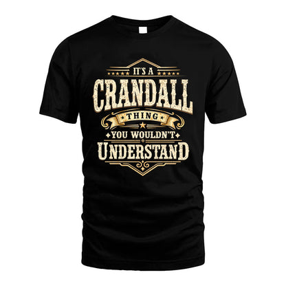 CRANDALL HH-F009–Personalized Name Quote Apparel “It’s an NAME Thing You Wouldn’t Understand”