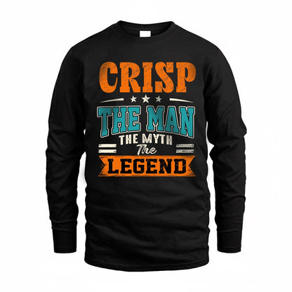 CRISP HH F007 The Man The Myth The Legend Personalized Shirt – Gift for Men