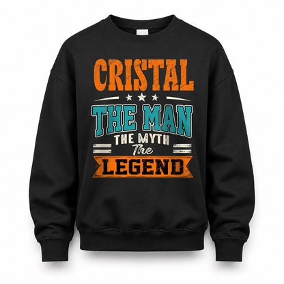 CRISTAL HH F007 The Man The Myth The Legend Personalized Shirt – Gift for Men