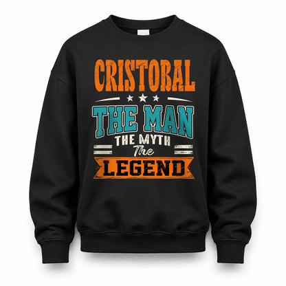 CRISTOBAL HH F007 The Man The Myth The Legend Personalized Shirt – Gift for Men